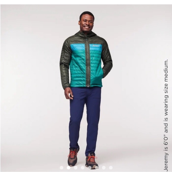Cotopaxi Men’s XL Capa Insulated Hooded Jacket Woods Greenery Green NWT Puff - Picture 10 of 13
